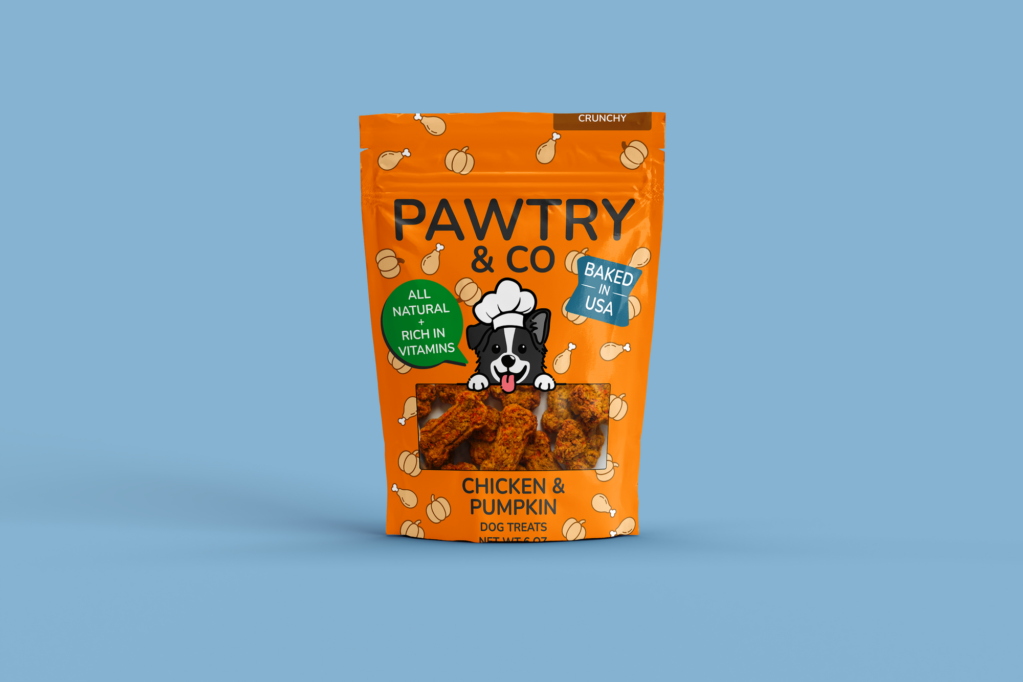 Chicken & Pumpkin Oat Sticks